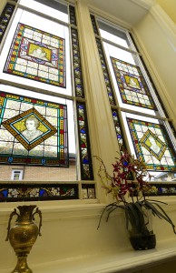 Stained Glass Stairwell